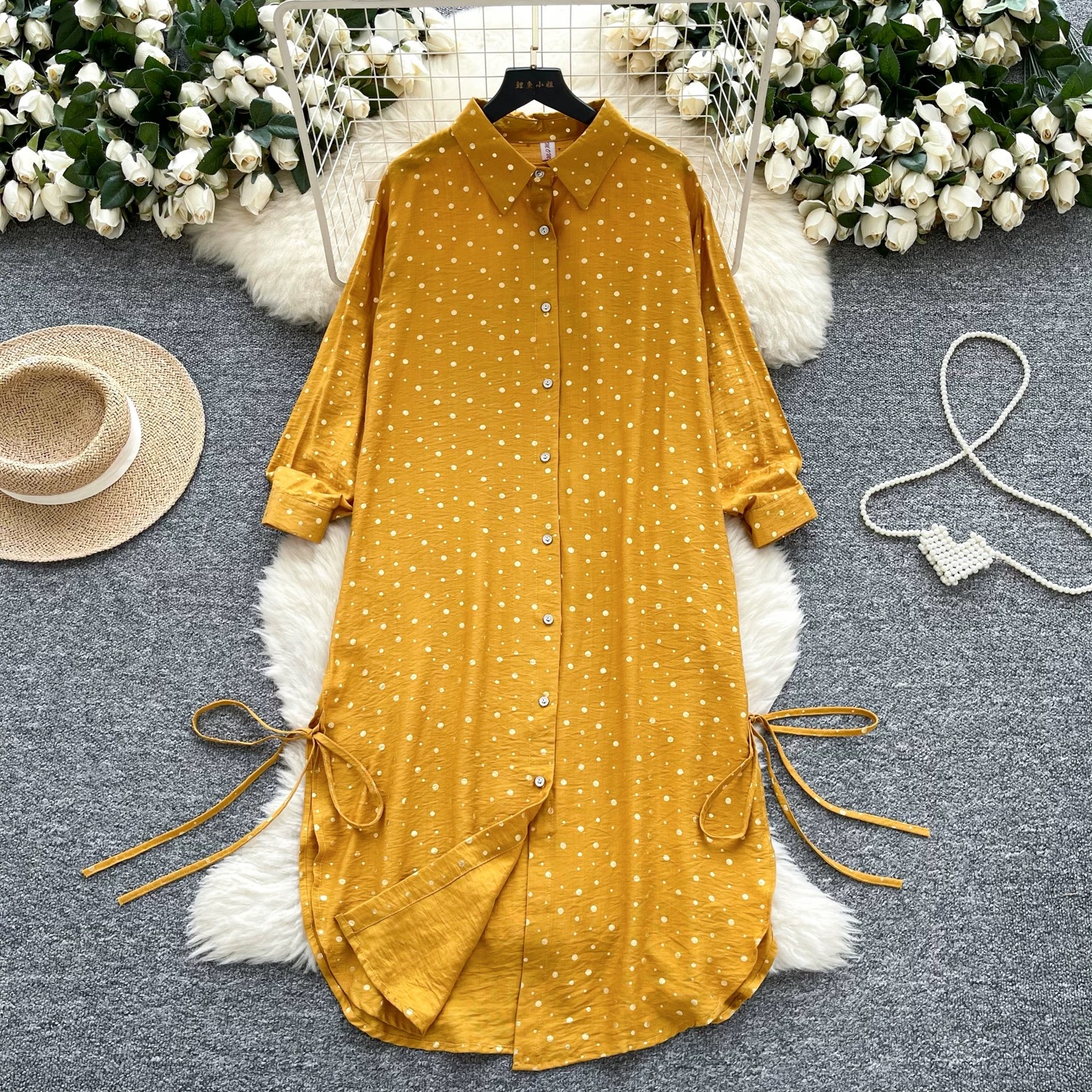 Cupid charm shirt dress SD108 images